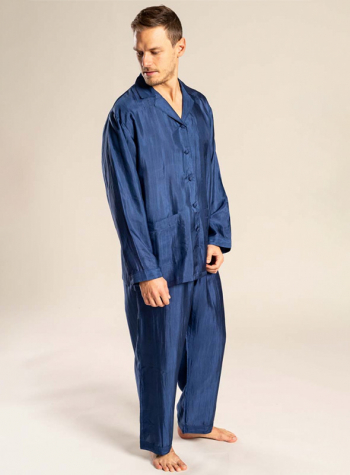 Silke pyjamas, 10 momme i gruppen Sovetøj / Silkepyjamas hos Sleep in Silk (164-Lr)
