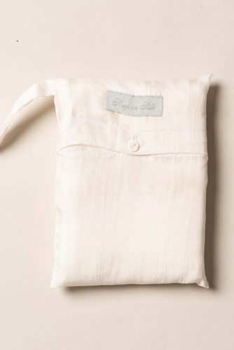 Sovepose silke 115 x 220 cm, Hvid i gruppen Rejseprodukter / Sovepose hos Sleep in Silk (resenatur392)