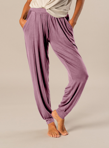Bambusbukser, rosa i gruppen Bambustøj / Loungewear hos Sleep in Silk (tri7ka)