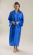 Silke Kimono, 10 momme, majsblå