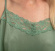 Julia silkenatkjole grøn
