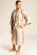 Silke Kimono, 10 momme, mand, sand