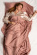 Sovepose silke 115 x 220 cm, rosa